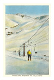 Chair Lift, Sun Valley, Idaho Prints