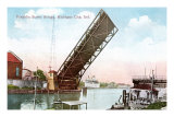 Franklin Bridge, Michigan City, Indiana Prints