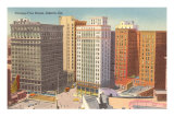 Five Points, Atlanta, Georgia Poster
