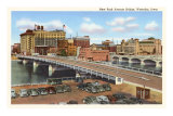 Bridge, Waterloo, Iowa Posters