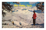 Ski dans la Sun Valley, Idaho Posters