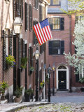 Acorn Street, Beacon Hill, Boston, Massachusetts, USA Photographic Print by Walter Bibikow