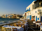 Little Venice, Mykonos, Greece Photographic Print by Bill Bachmann