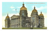 State Capitol, Des Moines, Iowa Print