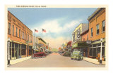 Park Avenue, Idaho Falls, Idaho Poster