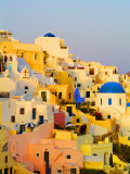 Scenic Oia, Santorini, Greece Photographic Print by Bill Bachmann