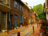 Elfreth's Alley, Philadelphia, Pennsylvania, USA Photographic Print by Ellen Clark