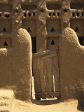 Primative Wooden Gate, Mali, West Africa Photographic Print by Ellen Clark