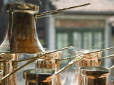 Coffee Pots, Bascarsija Ottoman Era, Sarajevo, Bosnia & Hercegovina Photographic Print by Walter Bibikow
