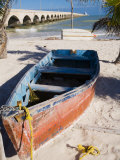 Progreso Pier from the Beach, Yucatan, Mexico Photographic Print by Julie Eggers