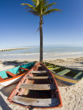 Beach of Progreso, Yucatan, Mexico Photographic Print by Julie Eggers