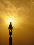 Column at the India Gate, New Delhi, India Photographic Print by Adam Jones