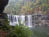 Cumberland Falls, Cumberland Falls State Resort Park, Kentucky, USA Photographic Print by Diane Johnson