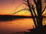 Missouri River, Jefferson City, Missouri, USA Photographic Print by Charles Gurche