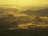 Sunrise from Appalachian Trail, Shenandoah National Park, Virginia, USA Photographic Print by Charles Gurche