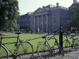 Trinity College and bicycles, Dublin, Ireland Photographic Print by Alan Klehr