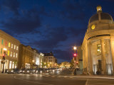 Wisconsin Avenue at Dusk, Georgetown, Washington D.C., USA Lámina fotográfica por John & Lisa Merrill