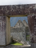 Stonework in the Lost Inca City, Machu Picchu, Peru Photographic Print by Diane Johnson