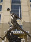 Michael Jordan statue at the United Center, Chicago, Illinois, USA Photographic Print by Alan Klehr