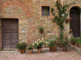 Monticchiello, Val D'Orcia, Siena Province, Tuscany, Italy Photographic Print by Sergio Pitamitz