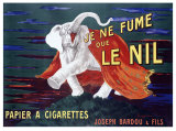 Leonetto Cappiello - Je Ne Fume Le Nil, Papier a Cigarettes Digitálně vytištěná reprodukce
