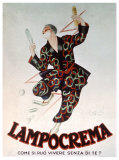 Lampocrema reproduction procédé giclée par Leonetto Cappiello