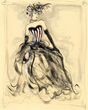 Pretty in Pink I Prints by Karen Dupré