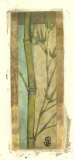 Antiqued Bamboo I Art by Jennifer Goldberger