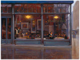 Fifth Avenue Café II  Posters by Brent Lynch