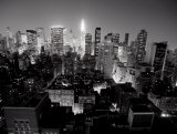 Chrysler Building Manhattan Night Stampa di Michel Setboun Chrysler Building Manhattan Night Stampa di Michel Setboun