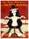 Les Sous Vetements reproduction procédé giclée par Leonetto Cappiello