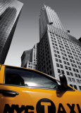 Chrysler Building, New York City Taxi Prints by Michel Setboun Chrysler Building, New York City Taxi Prints by Michel Setboun