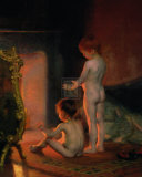 After the Bath, c.1890 Print by Paul Peel