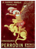 Chaussures Perrouin Freres reproduction procédé giclée par Leonetto Cappiello