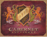 Cabernet Label Affiche par Angela Staehling