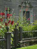 Mission House Front Door, Stockbridge, Berkshires, Massachusetts, USA Photographic Print by Lisa S. Engelbrecht