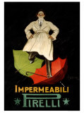Impermeaabili Pirelli Wydruk giclee autor Leonetto Cappiello