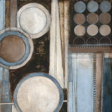 Blue Notes Square II Prints by Kimberly Poloson