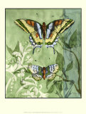 Embellished Vibrant Butterflies II Posters par Jennifer Goldberger