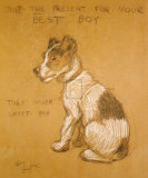 Just The Present! Posters par Cecil Aldin
