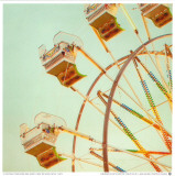 Big Wheel Detail Kunstdruck von Mandy Lynne