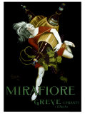 Mirafiore, Greve Chianti reproduction procédé giclée par Leonetto Cappiello