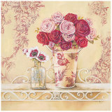 Chintz and Roses Prints by Stefania Ferri