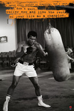Muhammad Ali Massaggio Poster