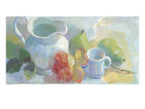 Pears and Rose 2 Giclee-trykk av Carolyn Biggio Pears and Rose 2 Giclee-trykk av Carolyn Biggio