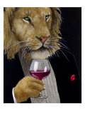 The Wine King Giclee Print by Will Bullas