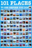101 Places to See Posters 101 Places to See Posters