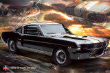 Ford Shelby - Mustang 66 GT 350 Posters
