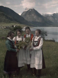 Ancestors of These Women Were Pioneers to America's Northwest Photographic Print by Gustav Heurlin