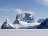 Broad Peak at Sam Ford Fiord and Walker Arm, on Baffin Island Photographic Print by John Dunn